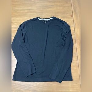 Women’s banana republic black luxury touch long sleeve t shirt size S